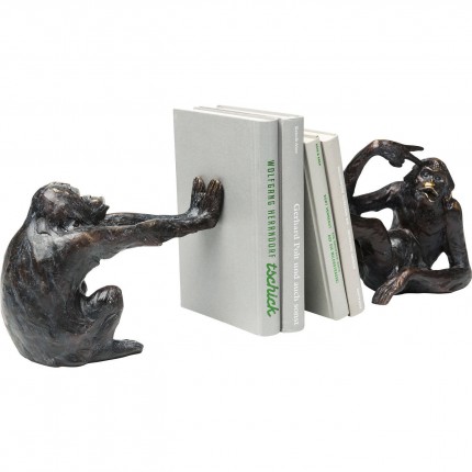 Bookend Monkey (2/Set) Kare Design