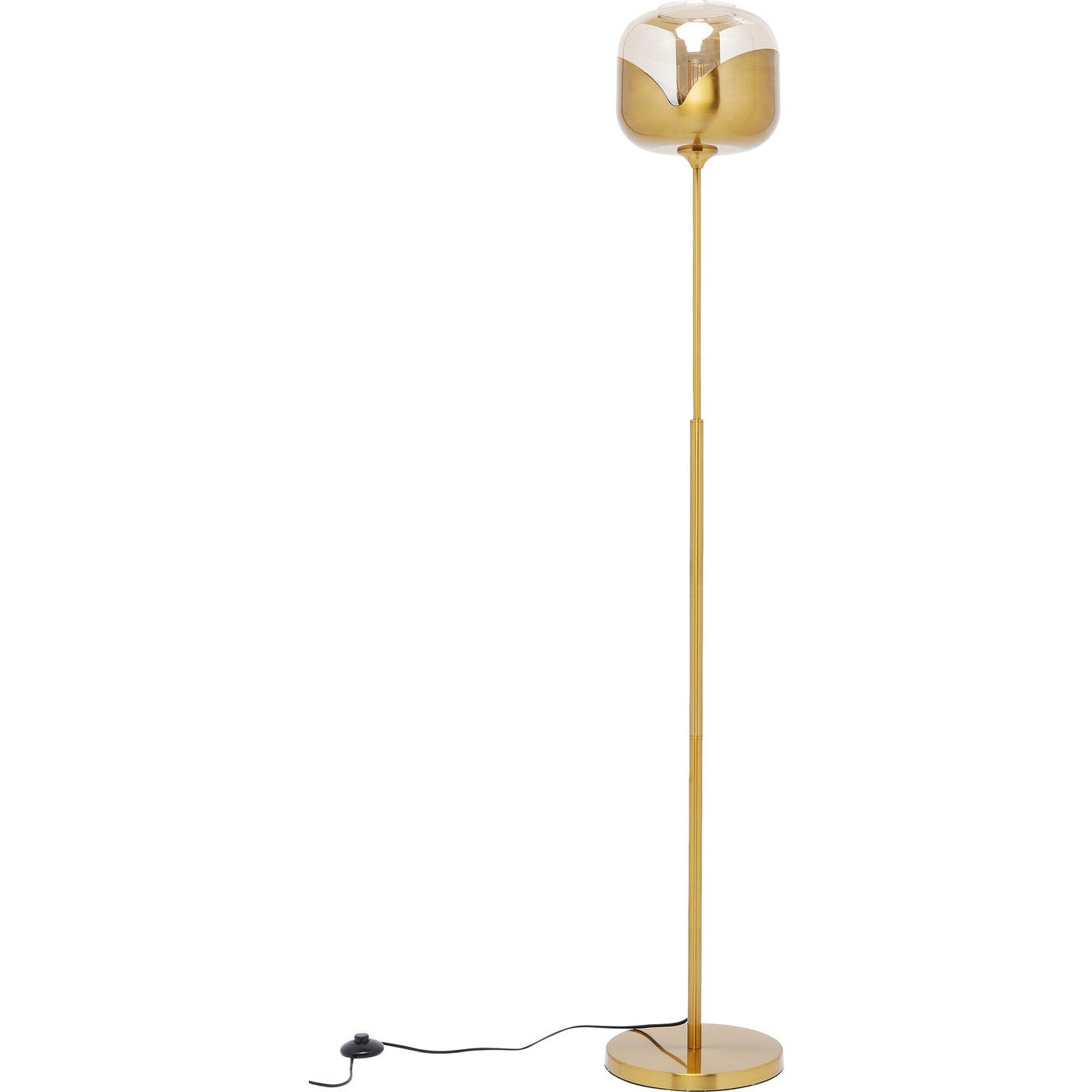 Kare Design Lampadaire Goblet Ball 160cm doré