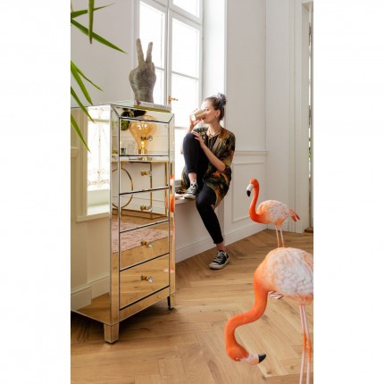 Cabinet Luxury Champagne 5 Drawers Kare Design