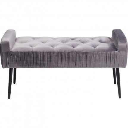 Banc Lofty gris et noir Kare Design