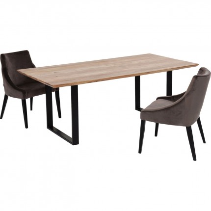 Table Symphony 180x90cm acacia noire Kare Design