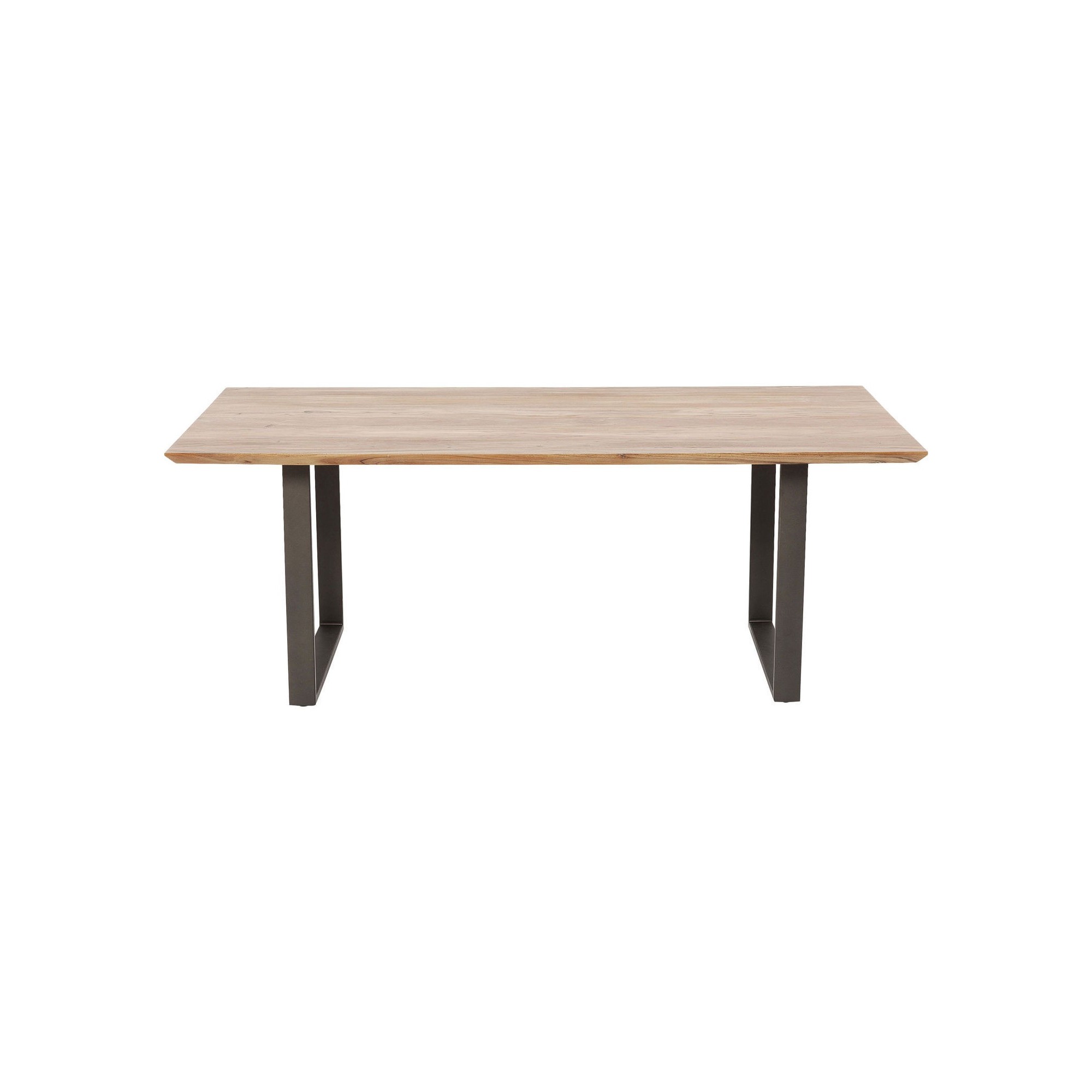 Table Symphony acacia acier 160x80cm Kare Design