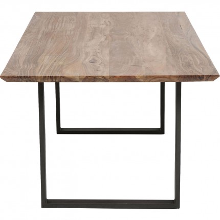 Table Symphony 160x80cm acacia acier Kare Design