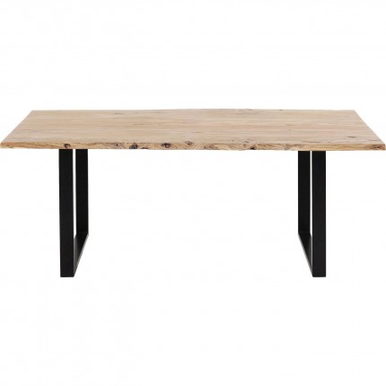 Table Harmony 160x80cm acacia black Kare Design