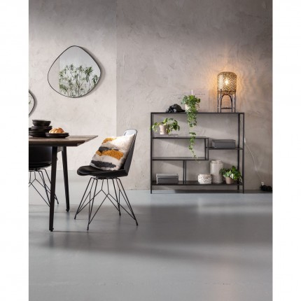 Shelf Loft 100x115cm black Kare Design