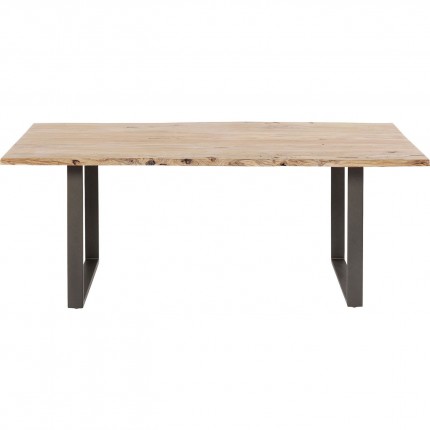 Table Harmony 180x90cm acacia acier Kare Design