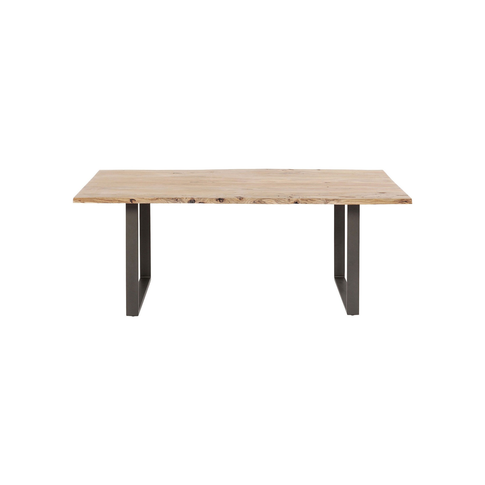 Table Harmony acier 180x90cm Kare Design