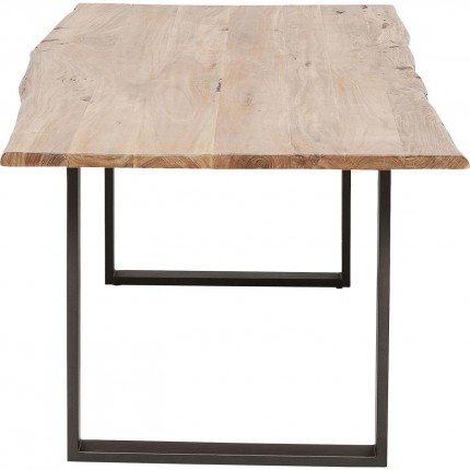 Table Harmony 180x90cm acacia acier Kare Design