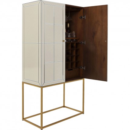 Bar Cabinet Luxury Champagne Kare Design