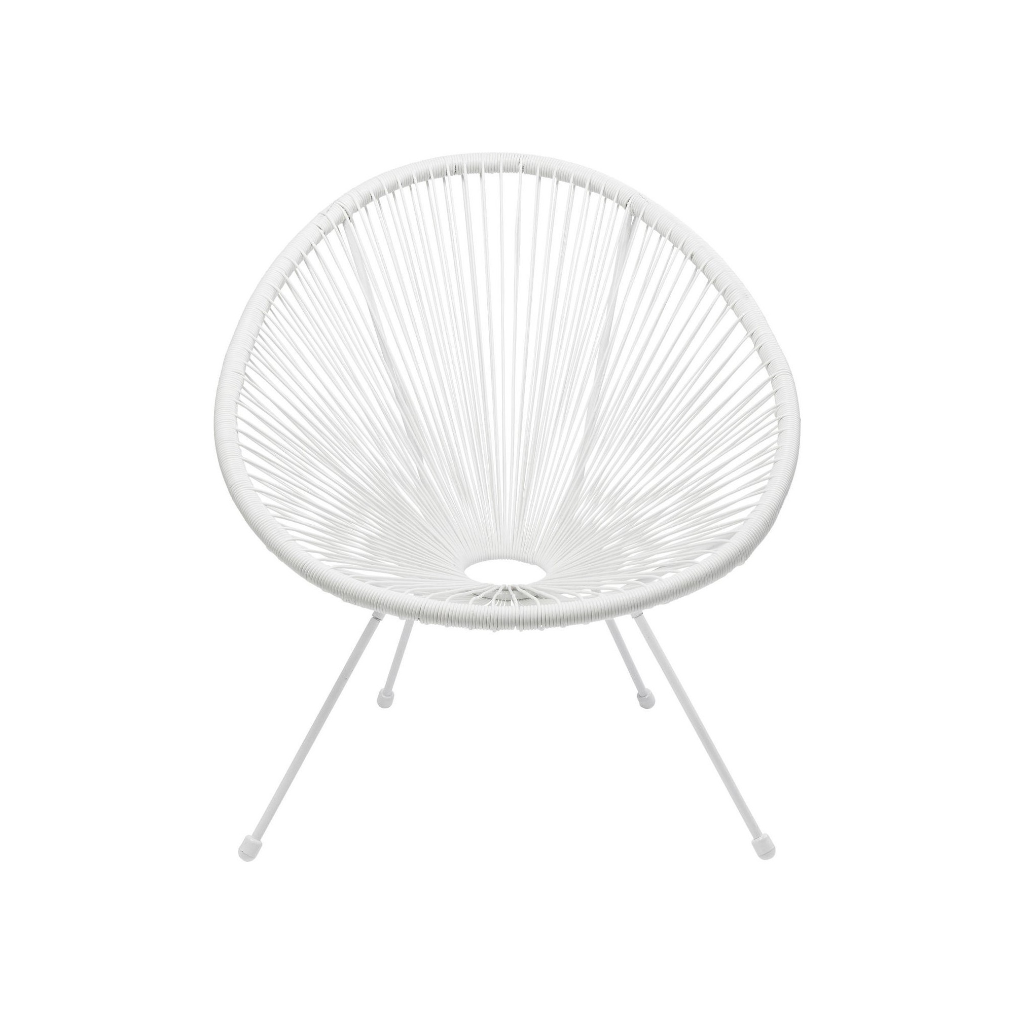 Fauteuil Acapulco blanc