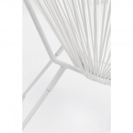 Outdoor Armchair Acapulco Mono white Kare Design