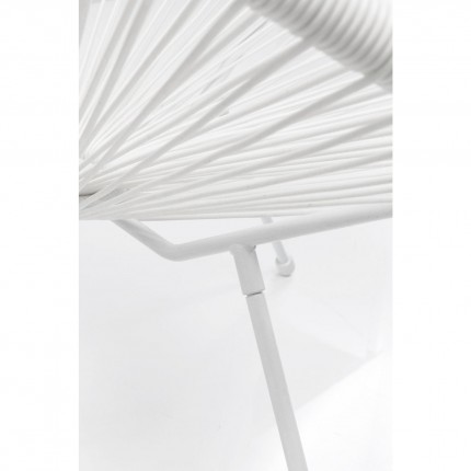 Outdoor Armchair Acapulco Mono white Kare Design