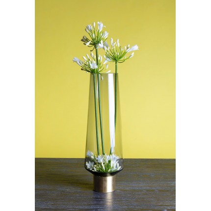 Vase Noble Ring Grey 40cm Kare Design