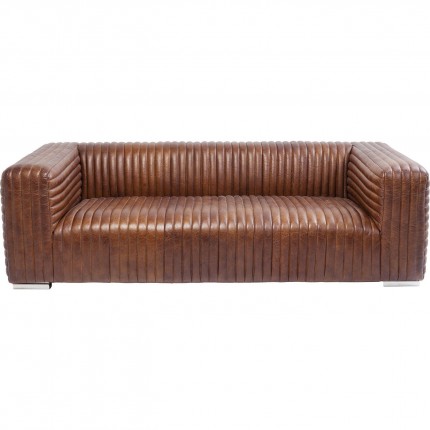 Sofa Malibu 3-Seater leather Kare Design