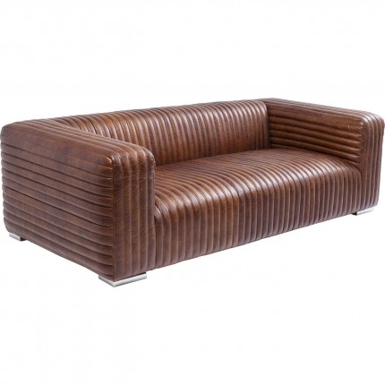 Sofa Malibu 3-Seater leather Kare Design