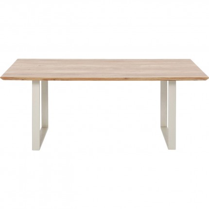 Table Symphony 200x100cm acacia argent Kare Design