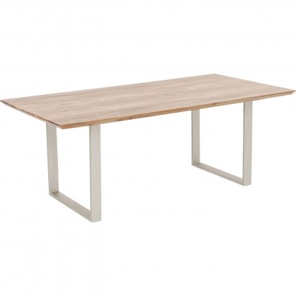 Table Symphony 200x100cm acacia argent Kare Design