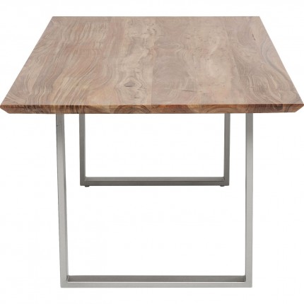 Table Symphony 200x100cm acacia argent Kare Design