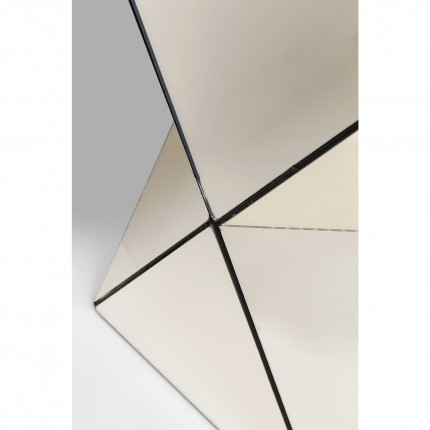 Side Table Luxury Triangle Champagne Kare Design