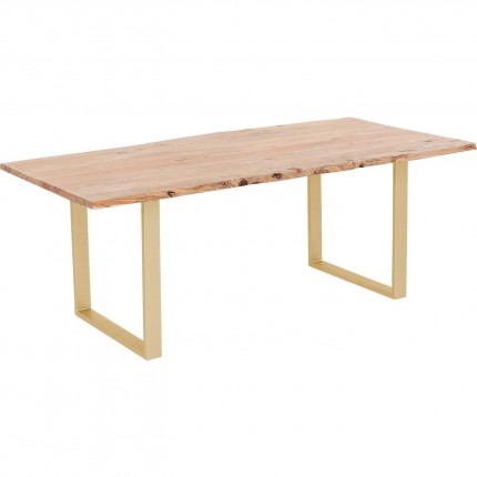 Table Harmony 200x100cm acacia laiton Kare Design