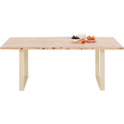 Table Harmony 200x100cm acacia laiton Kare Design