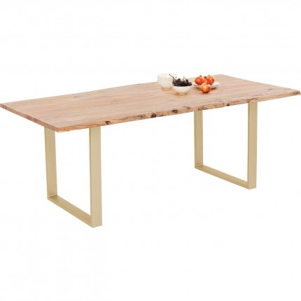 Table Harmony 200x100cm acacia laiton Kare Design