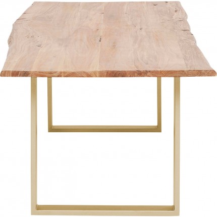 Table Harmony 200x100cm acacia laiton Kare Design