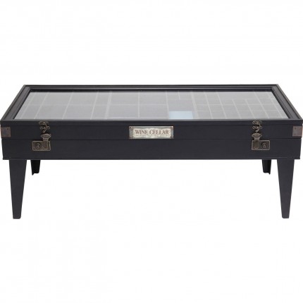 Coffee Table Collector Black 122x55cm Kare Design