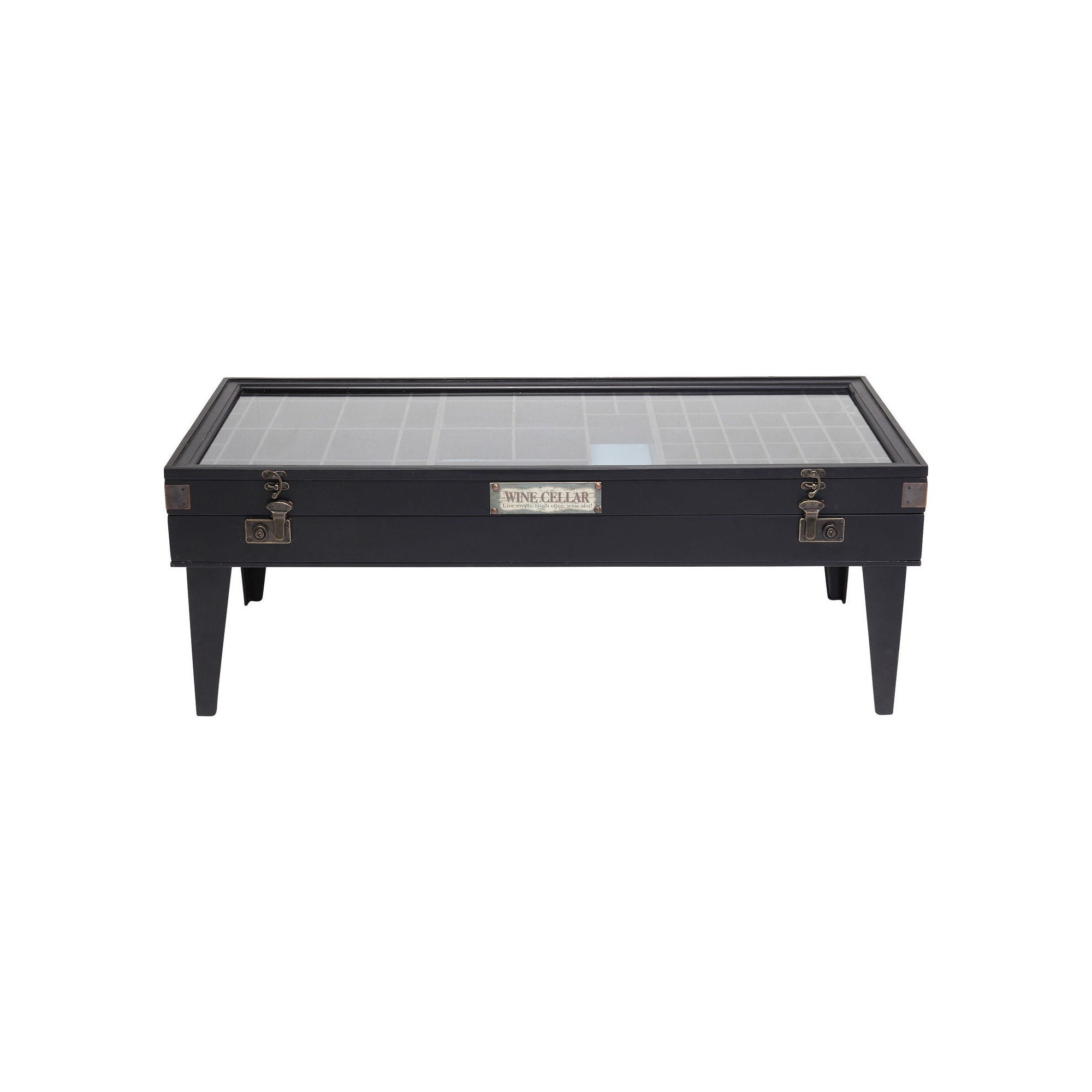 Coffee Table Collector Black 122x55cm Kare Design