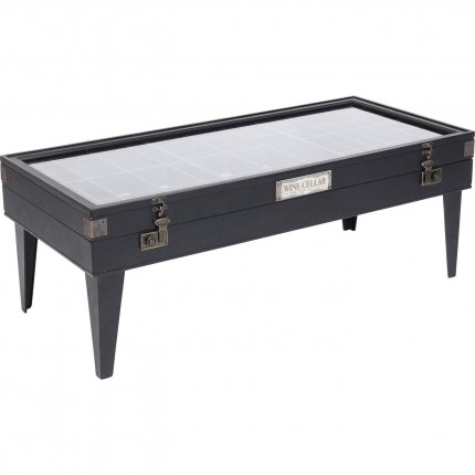 Coffee Table Collector Black 122x55cm Kare Design