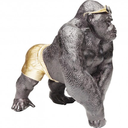 Deco gorilla beach 20cm Kare Design