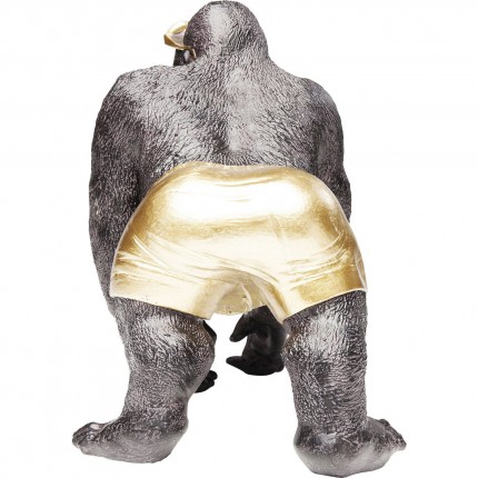 Deco gorilla beach 20cm Kare Design