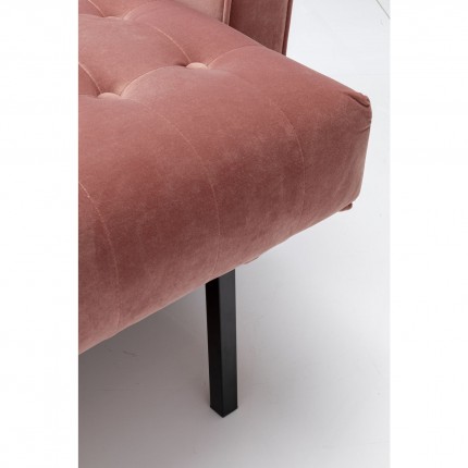 Sofa Bed Milchbar velvet pink Kare Design