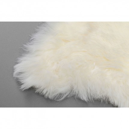 Lambskin Heidi White 85x65cm Kare Design