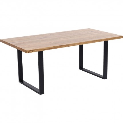 Table Jackie 160x80cm chêne noire Kare Design