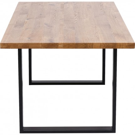 Table Jackie 160x80cm oak black Kare Design