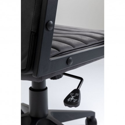 Chaise de bureau pivotante Labora noire Kare Design