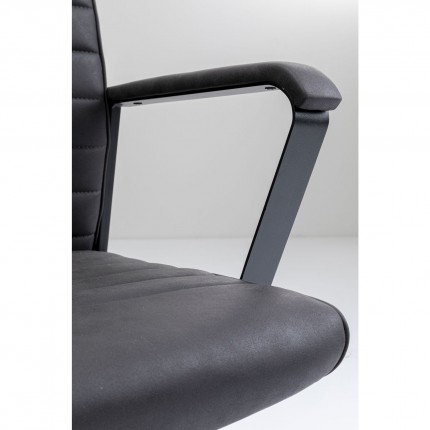 Chaise de bureau pivotante Labora noire Kare Design