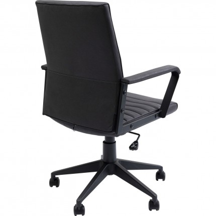 Chaise de bureau pivotante Labora noire Kare Design