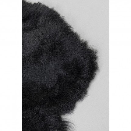 Lambskin Heidi black 85x60cm Kare Design