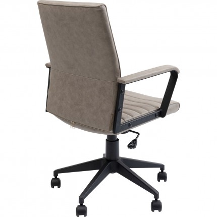 Chaise de bureau pivotante Labora taupe Kare Design