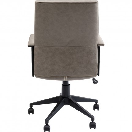 Chaise de bureau pivotante Labora taupe Kare Design