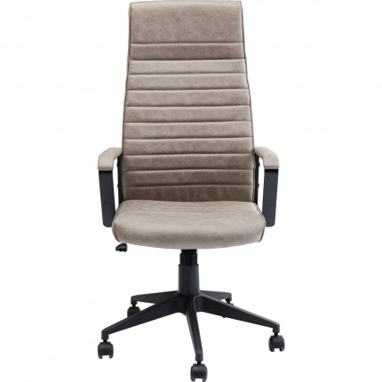 Swivel Office Chair Labora High taupe Kare Design