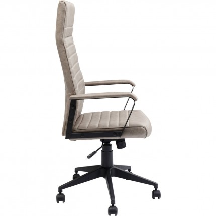 Swivel Office Chair Labora High taupe Kare Design