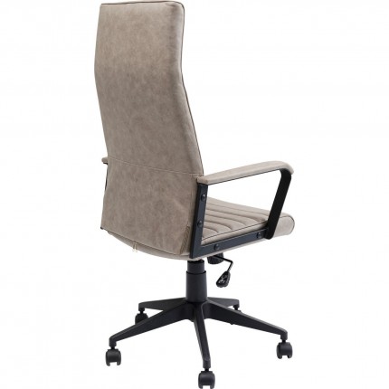 Swivel Office Chair Labora High taupe Kare Design