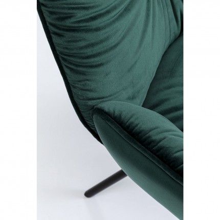 Chair with armrests Mila Green Kare Design