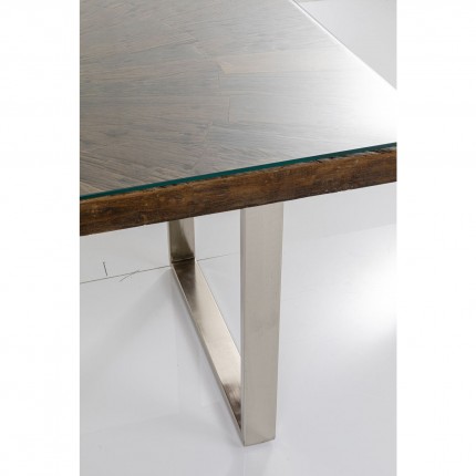 Table Conley 180x90cm chrome Kare Design