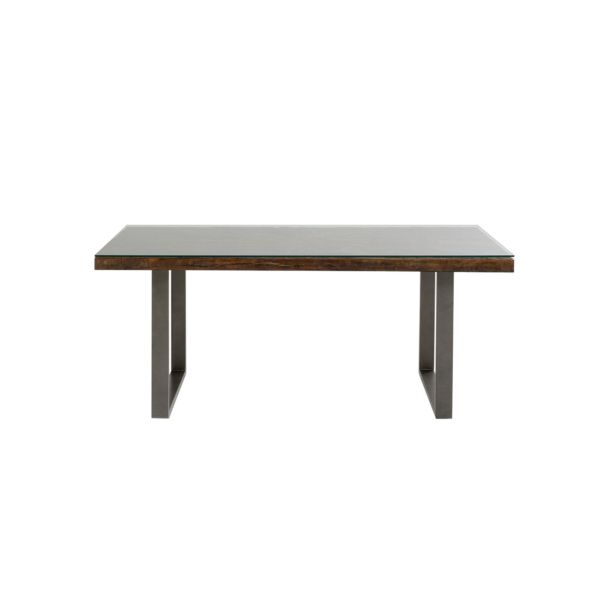 Table Conley pieds acier 180x90cm Kare Design