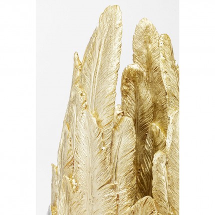 Vase Feathers Gold 80cm Kare Design