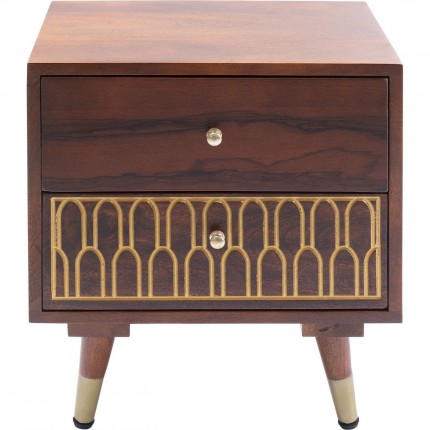 Nightstand Muskat 2 Drawers Kare Design